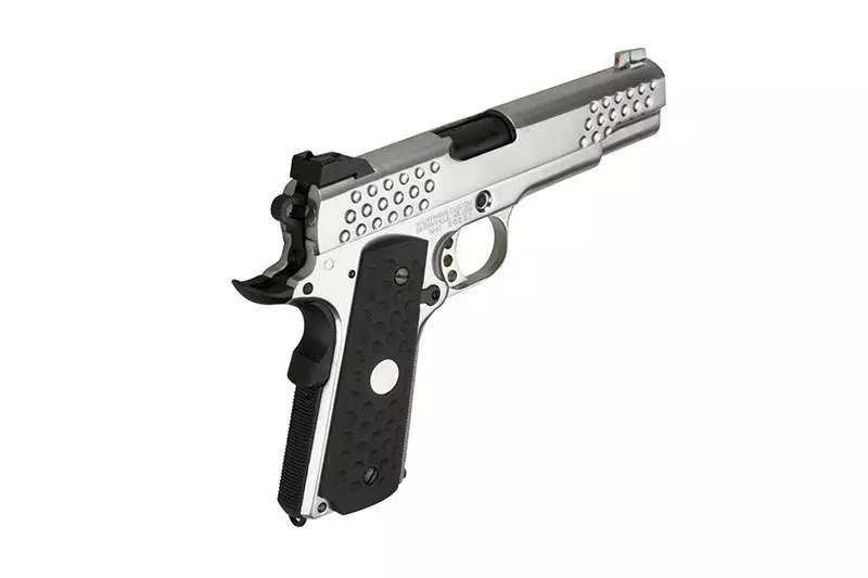 Knight Hawk pistol replica - Silver