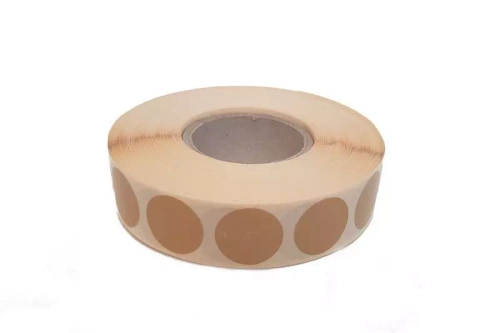 Autocollants de bouclier IPSC 20mm - 2000 pcs. - brun