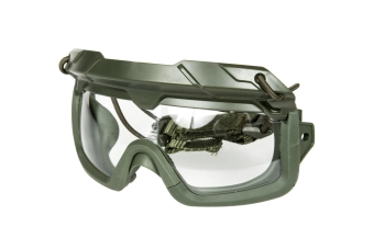 Lunettes tactiques 2en1 - Olive