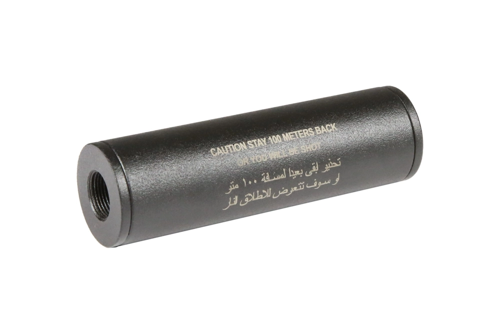 Supresor Covert Tactical Standard 30x100mm Stay 100 meters back" "