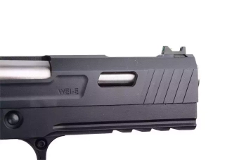 Pistola de airsoft Hi-capun Allosaurus de 4,3 fuerzas - negro