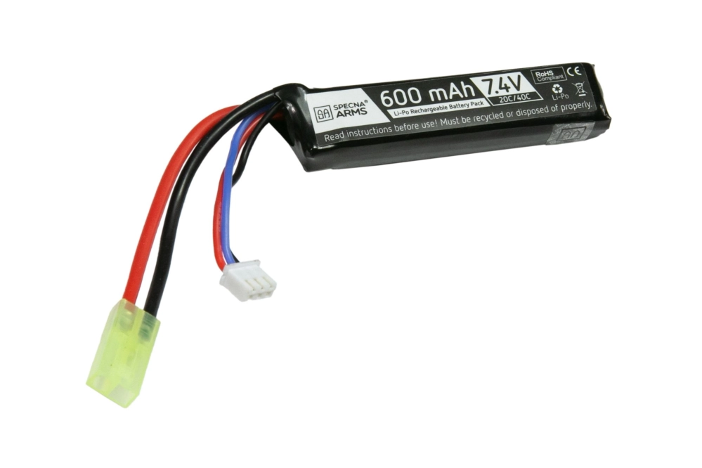 Akumulator LiPo 7,4V 600mAh 20/40C do PDW - Tamiya mini