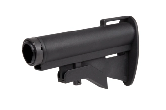 Klasická pažba se sklíčkem pro airsoftové zbraně M733/CAR-15/XM177 černá