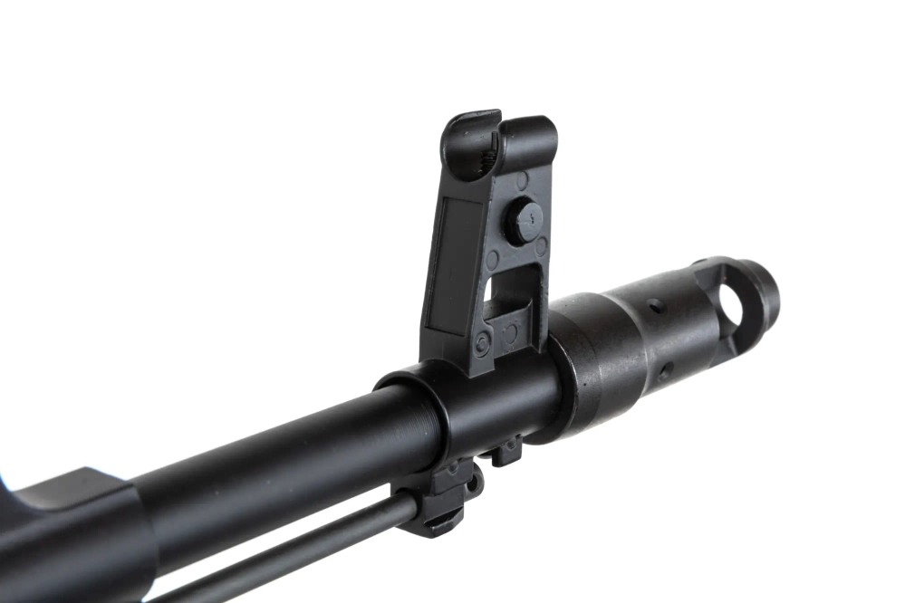ICS Airsoft MAR M airsoft fusil con cabeza de cilindro plegable Negro
