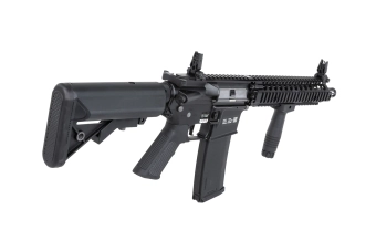 Specna Arms Daniel Defense® MK18 SA-P19 Prime™ Aster II ETU airsoft Carbine with Single Fire Only Brushless Motor Black