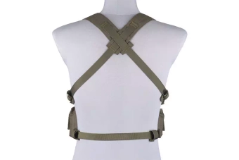 Rychlá vesta Chest rig - olivově zelená
