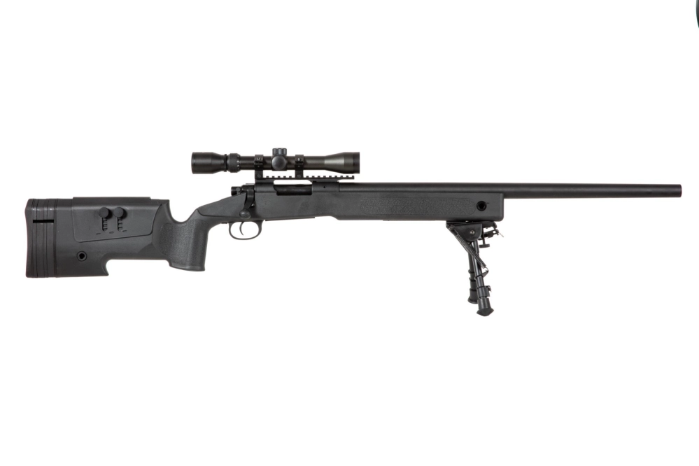 Fusil de airsoft visor y bípode SA-S02 CORE™ - negro