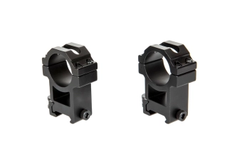 Zestaw 2 wysokich montaży lunety 30mm QD