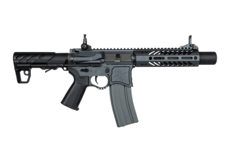 Replika karabinka SBR8 Seekins Precision 7" z tłumikiem - Szary