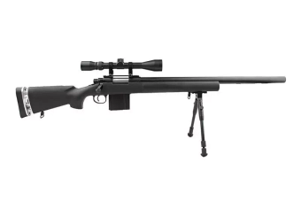 Fusil de airsoft rifle de francotirador MB4404D - con mira y bípode