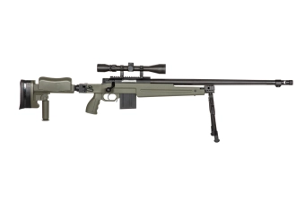 Fusil airsoft fusil de sniper MB4414D - vert olive