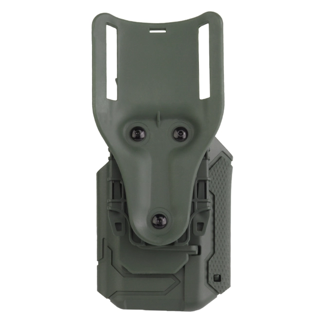 Funda universal Wosport para pistolas con linterna X300A GB-81 en color oliva