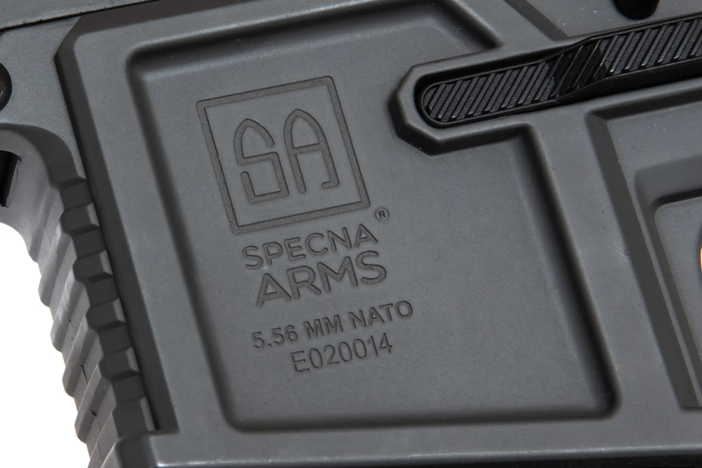Replika karabinka SA-E12 EDGE 2.0™  GATE ASTER Gray - New receiver/Light Ops Stock