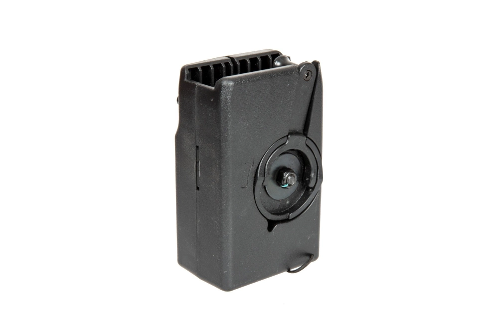 Quickspeedloader avec manivelle et conteneur pour M4/M16 magazynks - noir