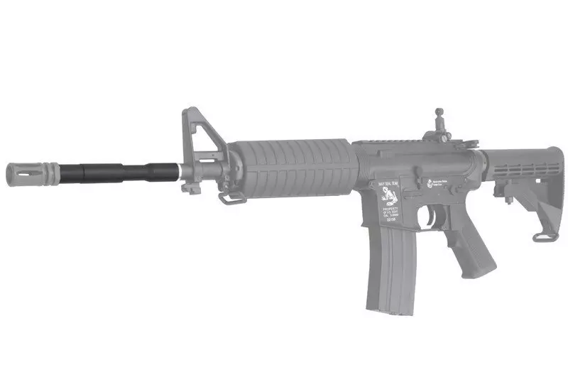 Rallonge de canon pour répliques avec filetage de 14 mm