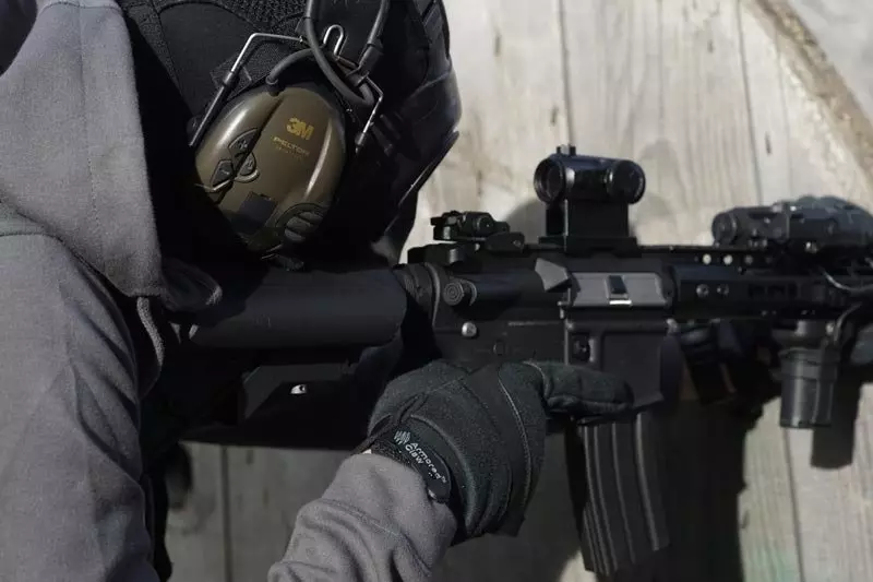Armored Claw Smart Flex Tactical Gloves - Black