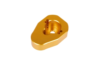 Cuerpo trasero CNC para réplicass tipo M4/M16 AEG/HPA - Oro