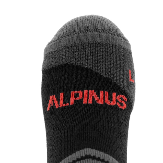 Merino Coolmax calcetines trekking Alpinus Valletto 35-38 Negro