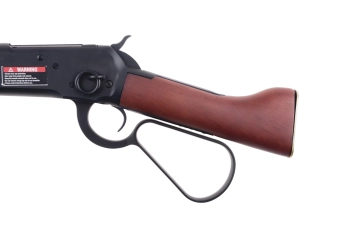 Geweer replica 1873 (echt hout) - zwart (OUTLET)