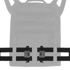 Univerzální Cummerbundy Wosport Lightweight Gridle QD Černý