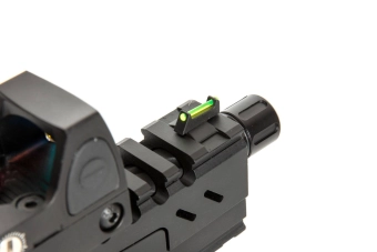 Pistola de airsoft Hi-capa 5.1 Split Slide - negro (con red dotBDS)