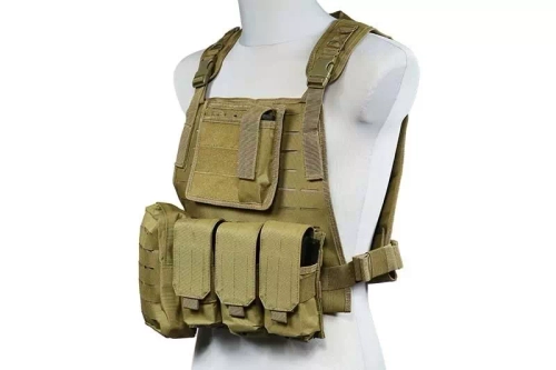 MBSS Tactical Vest (LaserCut) - Tan