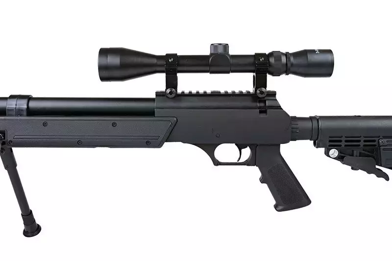 Fusil airsoft fusil de sniper MB13D avec lunette et bipode