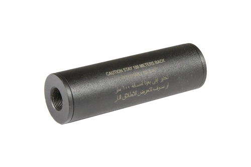 "Stay 100 meters back" Covert Tactical PRO 30x100mm silencer