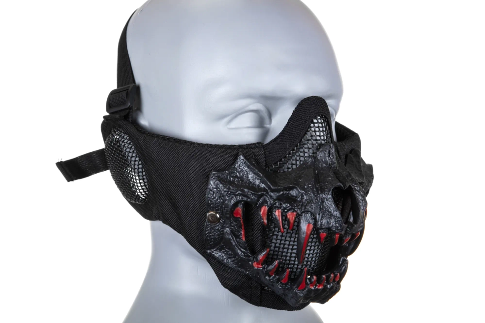 Stalker EVO PLUS Masque de protection auditive Fangs Noir