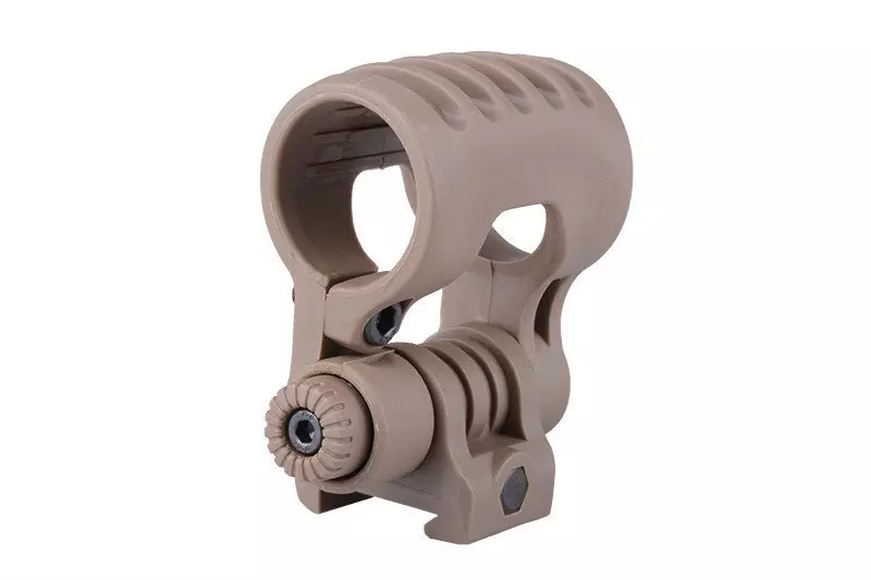 Réglable montage torches sur RIS 22mm - terre noire