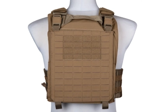 Chaleco táctico plate carrier de asalto LAVC - Marrón coyote