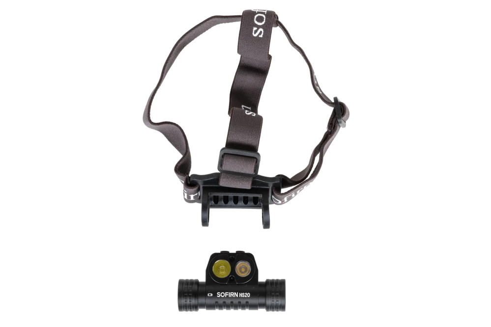 Sofirn HS20 Head torch with rechargeable battery Black