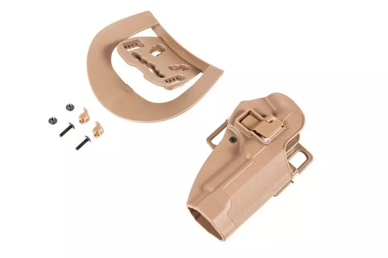 Polymère holster CQC pour répliques M92 - Dark Earth