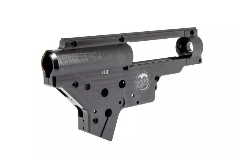 Coque de gearbox renforcé QSC CNC pour répliques SR25 (8mm) 