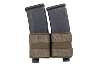 Double open magazine pouch 5.56mm Wosport Ranger Green