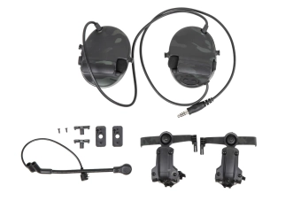 Protectores auditivos activos Wosport C5 HD-24 MC Negro