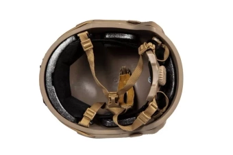 Réplica del casco Aramida balística - Tierra oscura