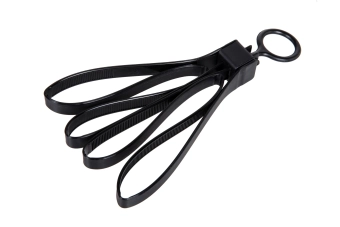 Réplique de menottes jetables Noir