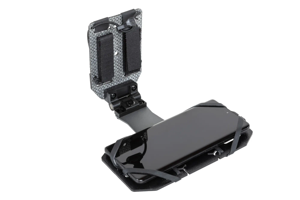 Obrotowy uchwyt na telefon Wosport MB-04 Czarny