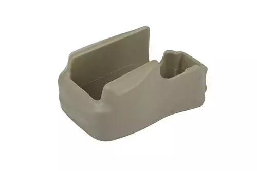 Tapa de enchufe antideslizante magasynka para réplicas tipo M4/M16 - color verde oliva