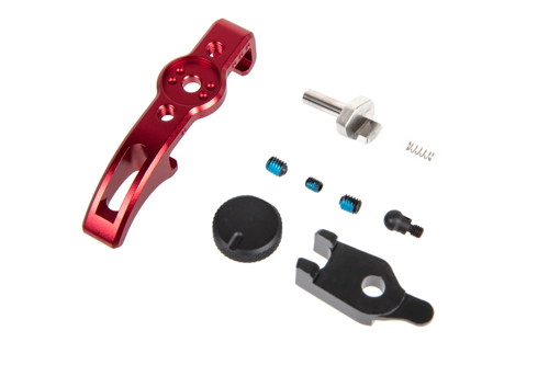 TTI Airsoft vergrote herlaadhendel met vuurknop voor AAP01 Rood