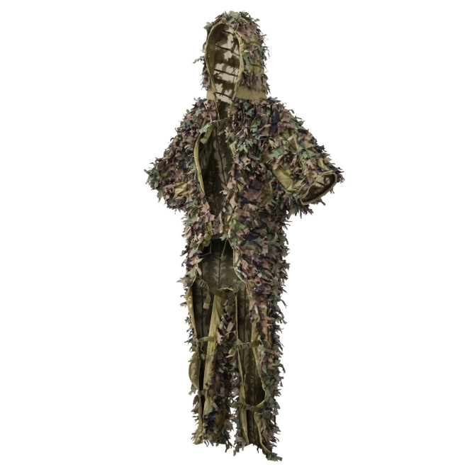 Combinaison de camouflage Helikon-Tex LEAF GHILLIE SET® - Woodland