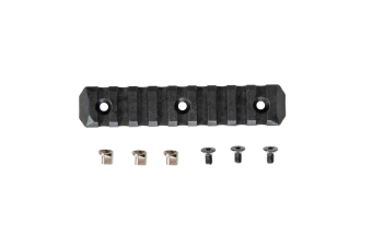Szyna ERS™ KeyMod 9 slotów - czarna