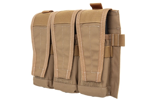 Cargador de panel Ape Force Gear para 3 cargadores M4/M16 coyote brown