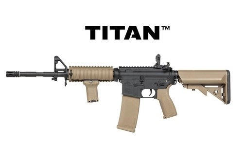 Airsoftová zbraň puškaka RRA SA-E03 EDGE™ TITAN™ V2 Custom - Polopopálená barva
