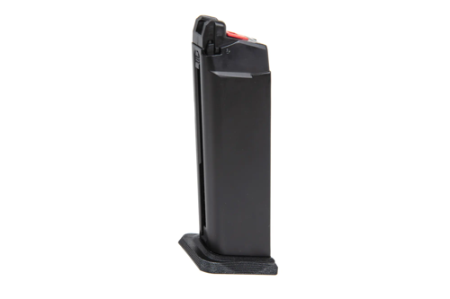 Cartucho de gas red dotde 25 perdigones para réplicas SAI BLU y serie G