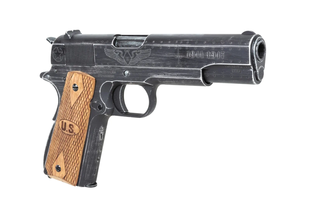 Cybergun Auto Ordnance 1911 Fly Girl Groen Gas ASG Pistool