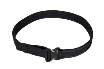 Pas oporządzeniowy typu Combat Belt z klamrą - Czarny 