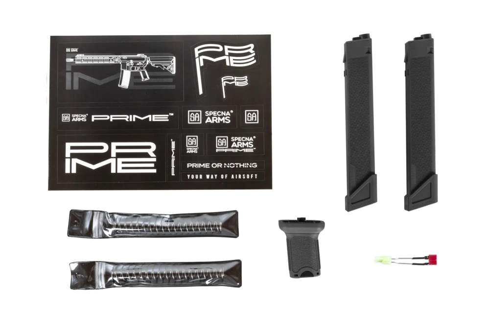 airsoft Specna Arms SA-PX01 PRIME™ Aster II ETU submachine gun with brushless motor Black