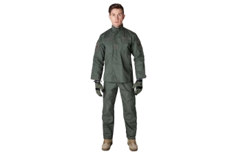 Conjunto de uniforme Primal ACU - red dotde oliva